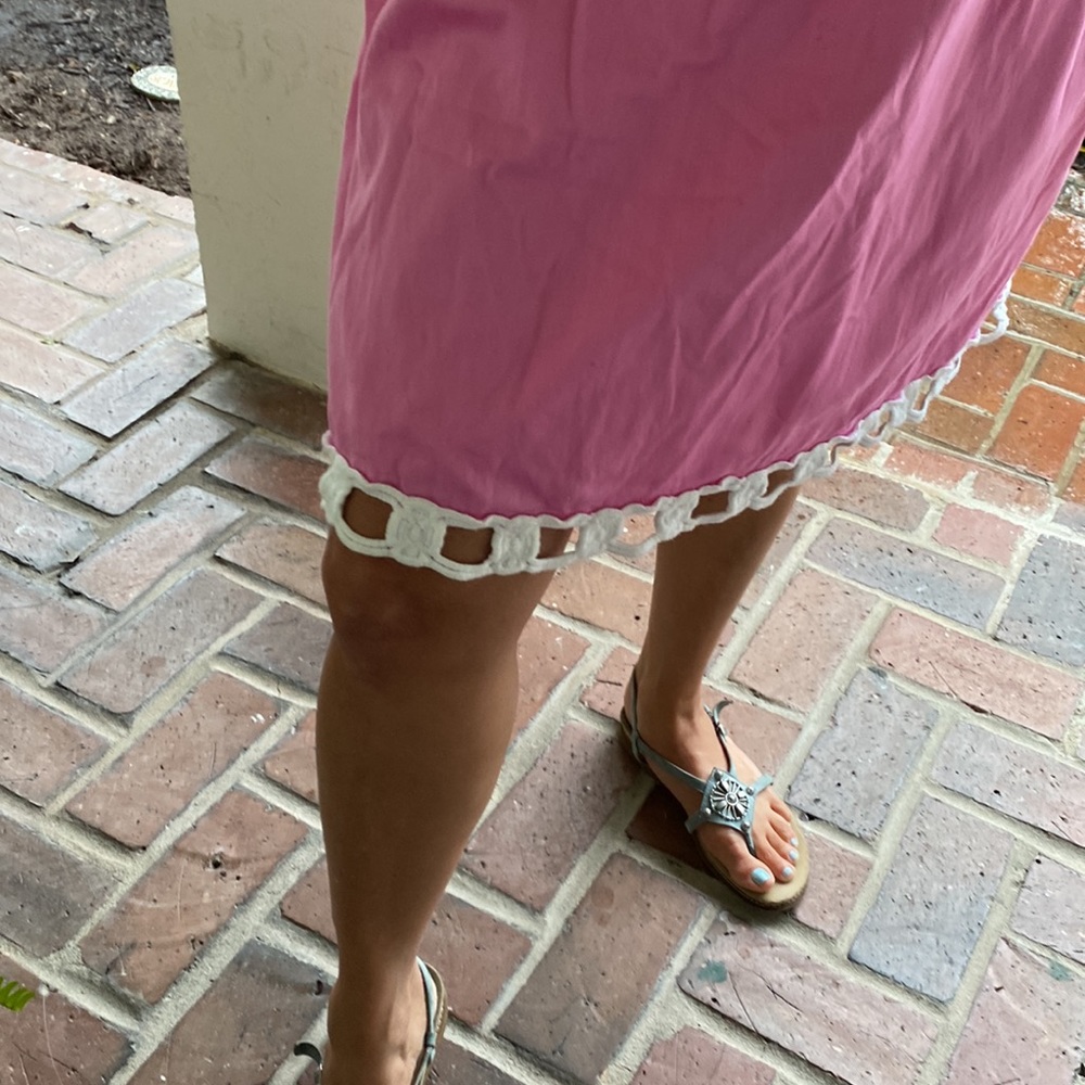 Lilly Pulitzer Betsy beaded embroidered Dress-Size 10 - Picture 8 of 8
